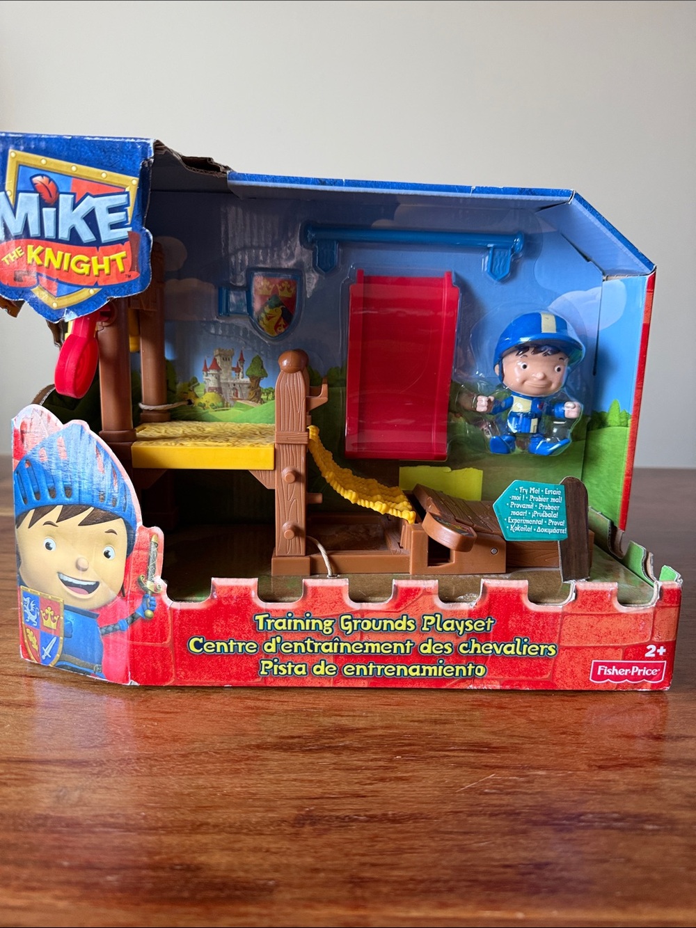 2013 Fisher-Price Mike the Knight Training Grounds Playset (Product # Y8369)